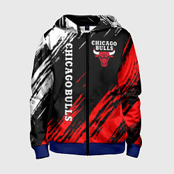 Детская толстовка на молнии CHICAGO BULLS