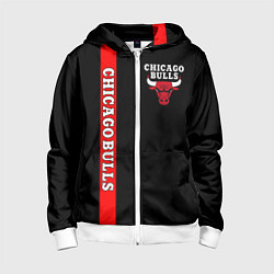 Детская толстовка на молнии CHICAGO BULLS