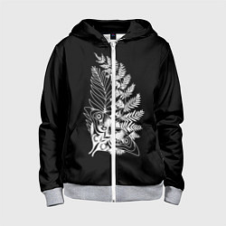 Толстовка на молнии детская THE LAST OF US 2, цвет: 3D-меланж