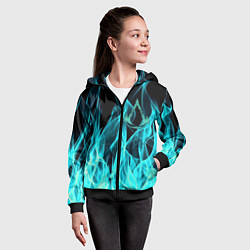 Толстовка на молнии детская ASSASSINS CREED VALHALLA, цвет: 3D-черный — фото 2