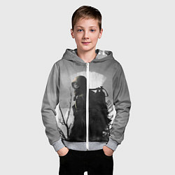 Толстовка на молнии детская СТАЛКЕР 2, цвет: 3D-меланж — фото 2