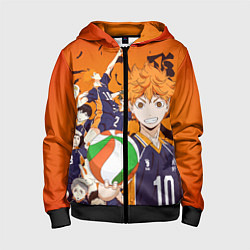 Детская толстовка на молнии ВОЛЕЙБОЛ!! HAIKYUU!!