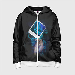 Толстовка на молнии детская Life Is Strange, цвет: 3D-белый