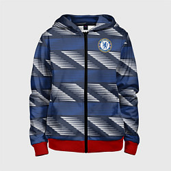 Толстовка на молнии детская FC Chelsea Breathe Training Top 202122, цвет: 3D-красный