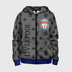 Детская толстовка на молнии LIVERPOOL ЛИВЕРПУЛЬ LV