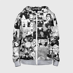 Детская толстовка на молнии Магическая Битва