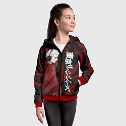 Толстовка на молнии детская ТАКАШИ МИЦУЯ ТОСВА, цвет: 3D-красный — фото 2