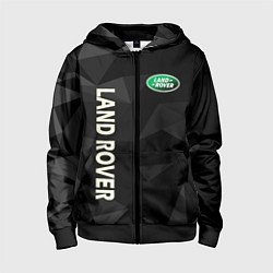 Детская толстовка на молнии Land Rover геометрия