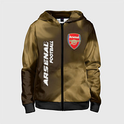 Детская толстовка на молнии АРСЕНАЛ Arsenal Football Огонь