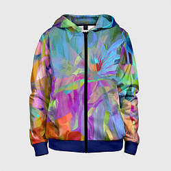 Детская толстовка на молнии Abstract color pattern Summer 2022