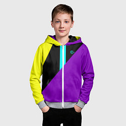 Толстовка на молнии детская FIRM прямиком из 80х, цвет: 3D-меланж — фото 2