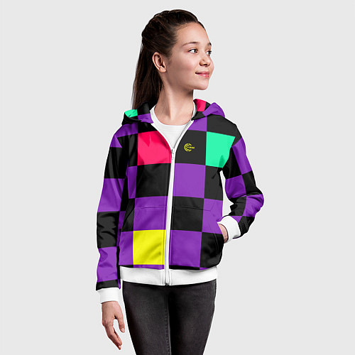 Детская толстовка на молнии FIRM прямо из 80х / 3D-Белый – фото 4