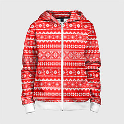 Детская толстовка на молнии Jacquard pattern
