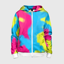 Детская толстовка на молнии Тай-дай из фильма Барби