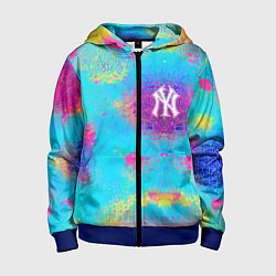 Детская толстовка на молнии New York Yankees - baseball team - logo