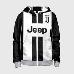 Толстовка на молнии детская Juventus collection, цвет: 3D-меланж