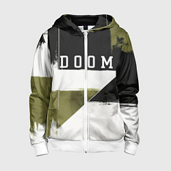 Детская толстовка на молнии Doom The Dark Ages