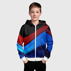 Толстовка на молнии детская Multicoloured, цвет: 3D-белый — фото 2