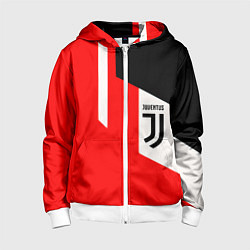 Детская толстовка на молнии Juventus sport geometry