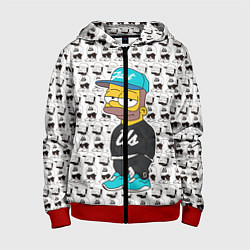 Детская толстовка на молнии Bart Just Us