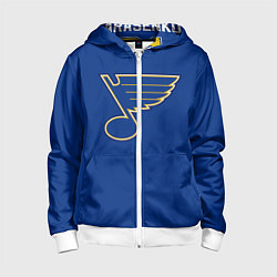 Детская толстовка на молнии St Louis Blues: Tarasenko 91