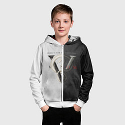Толстовка на молнии детская BFMV: Venom Duo, цвет: 3D-белый — фото 2