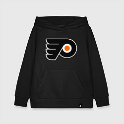 Толстовка детская хлопковая Philadelphia Flyers, цвет: черный