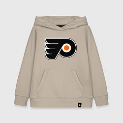 Толстовка детская хлопковая Philadelphia Flyers, цвет: миндальный