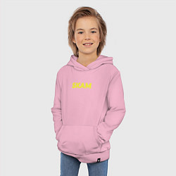Толстовка детская хлопковая Skam, цвет: светло-розовый — фото 2