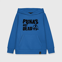 Детская толстовка-худи Punks not dead