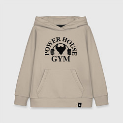 Детская толстовка-худи Power House Gym