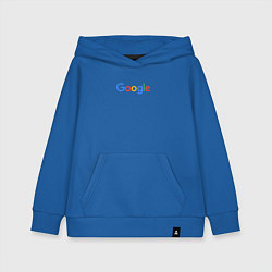 Толстовка детская хлопковая Google, цвет: синий