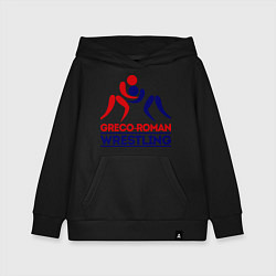 Детская толстовка-худи Greco-roman wrestling