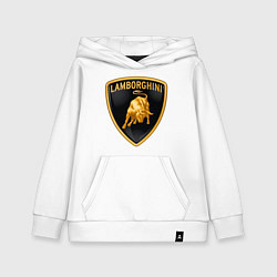 Детская толстовка-худи Lamborghini logo