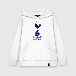 Толстовка детская хлопковая Tottenham FC, цвет: белый