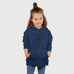Толстовка детская хлопковая Ghostemane 3, цвет: тёмно-синий — фото 2