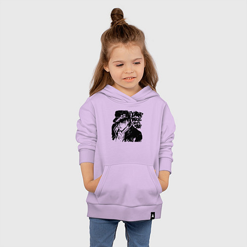 Детская толстовка-худи JoJo / Лаванда – фото 4