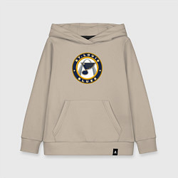 Толстовка детская хлопковая St Louis Blues, цвет: миндальный