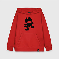 Толстовка детская хлопковая MONSTERCAT, цвет: красный