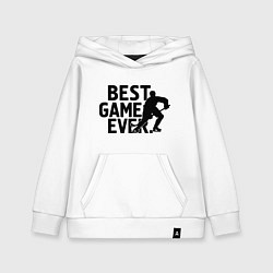 Детская толстовка-худи Hockey - best game