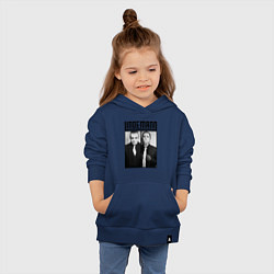 Толстовка детская хлопковая Lindemann, цвет: тёмно-синий — фото 2