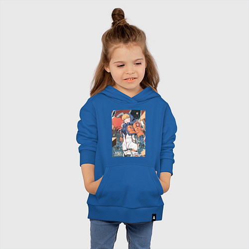 Детская толстовка-худи Apex Legends Wattson / Синий – фото 4