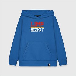 Толстовка детская хлопковая LIMP BIZKIT, цвет: синий