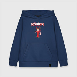 Толстовка детская хлопковая ROBLOX, цвет: тёмно-синий