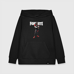 Толстовка детская хлопковая FORTNITE IKONIK, цвет: черный