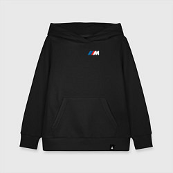Толстовка детская хлопковая BMW M LOGO 2020, цвет: черный