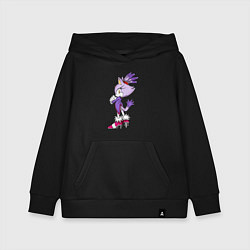 Толстовка детская хлопковая SONIC Кошка Блейз, цвет: черный