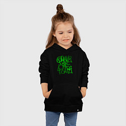 Толстовка детская хлопковая GTA Tag GROVE, цвет: черный — фото 2