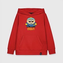 Толстовка детская хлопковая South Park, Эрик Картман, цвет: красный
