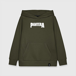 Толстовка детская хлопковая Pantera, цвет: хаки